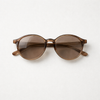 Oversized Round (Transparent Brown)