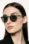 Slim Metal Round Sunglasses – UV400