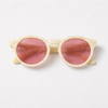 Oversized Round Acetate Sunglasses – Blue & Black & Havana | UV400