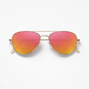 Classic Aviator (Gold Frame, Sunset Mirror Lens)