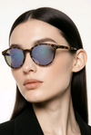 Round (Classic Tortoise, Iridescent Mirror Lens)