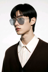 Classic Aviator (Black Metal, Grey Lens)