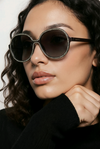 Oversized Round Sunglasses