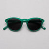Round Sunglasses — Emerald Green Classic
